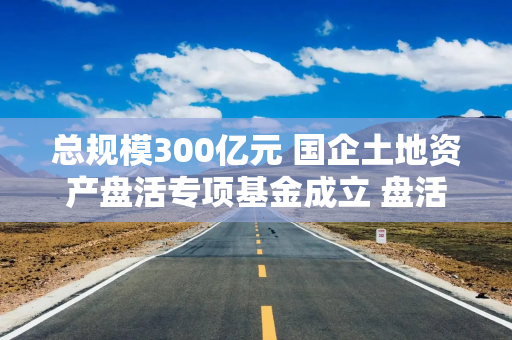 总规模300亿元 国企土地资产盘活专项基金成立 盘活标的为土地及附属建筑物