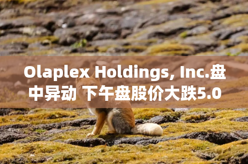 Olaplex Holdings, Inc.盘中异动 下午盘股价大跌5.09%