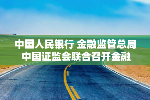 中国人民银行 金融监管总局 中国证监会联合召开金融机构落实金融增量政策工作座谈会