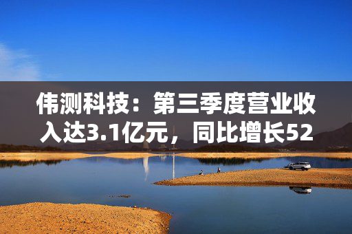 伟测科技：第三季度营业收入达3.1亿元，同比增长52.47%