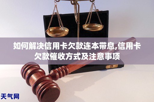 如何解决信用卡欠款连本带息,信用卡欠款催收方式及注意事项