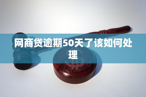 网商贷逾期50天了该如何处理