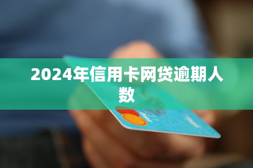 2024年信用卡网贷逾期人数