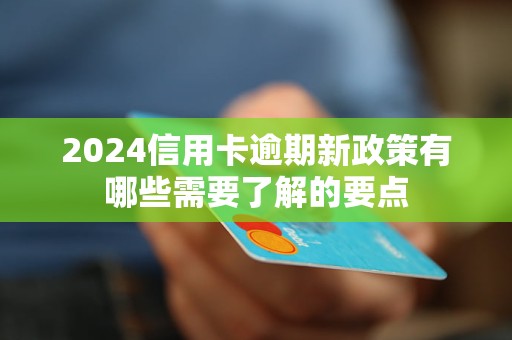 2024信用卡逾期新政策有哪些需要了解的要点